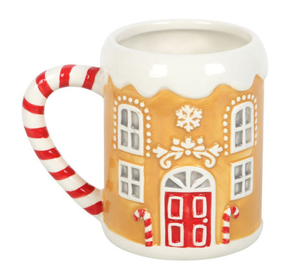 Candy Cane Pepperkakehus Kopp