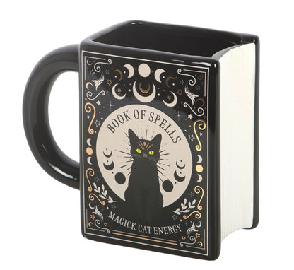 Spell Book krus – Black Cat 📚🐈‍⬛✨