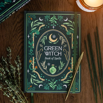 Green Witch-notatbok 🌿✨