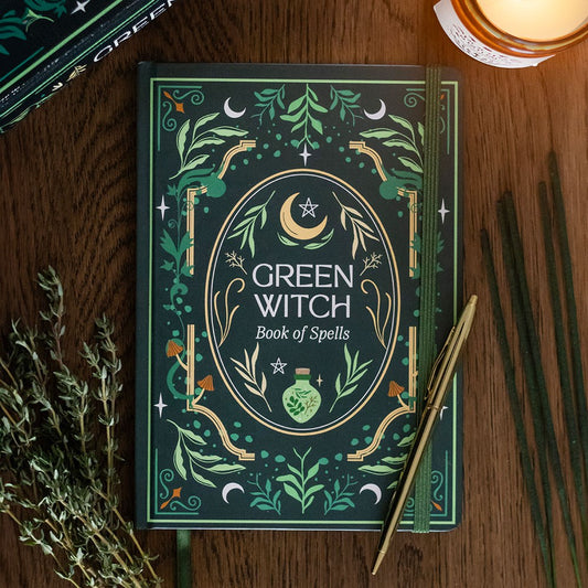 Green Witch-notatbok 🌿✨