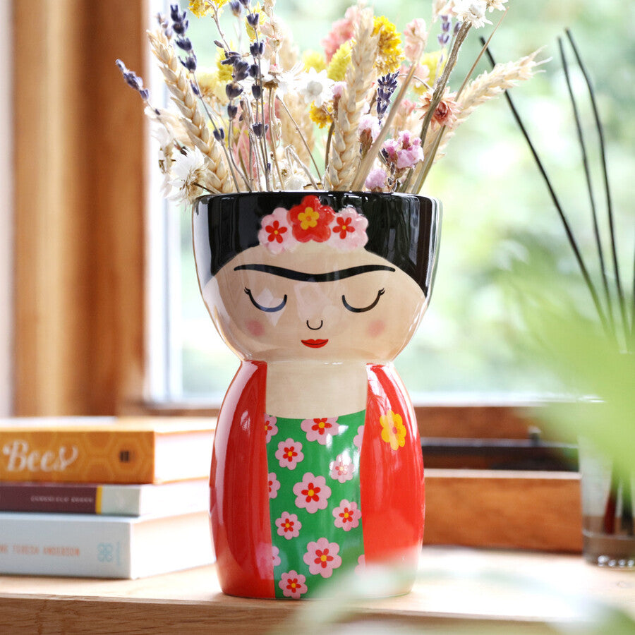 Frida Vase Håndmalt 19 cm