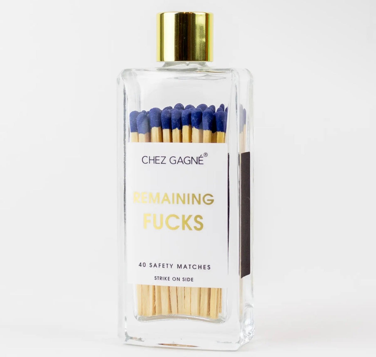 Remaining Fucks – Fyrstikker i glassflaske