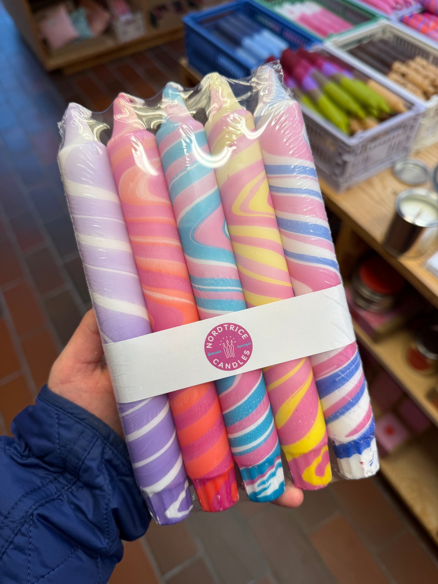 5 pk kunstlys - Summer Marble