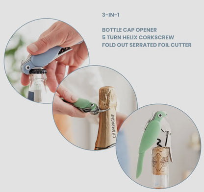 Undulat Flaskeåpner Grønn