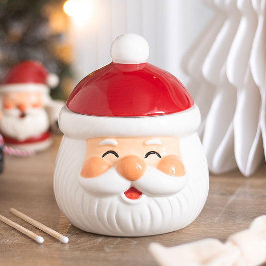Jolly Santa – keramisk duftbrenner