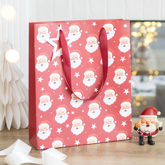Jolly Santa – julegavepose i papir