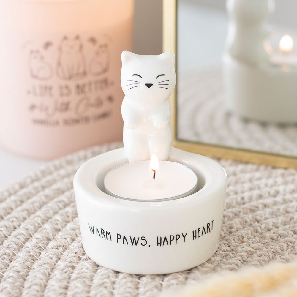 Telysholder – Warm Paws, Happy Hearts 🐾🕯️