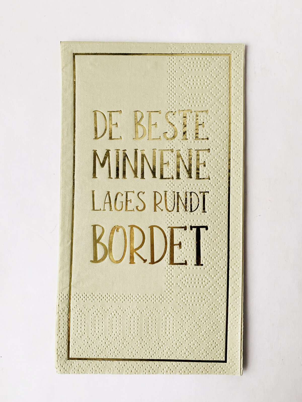 Serviett Buffet - De Beste Minnene