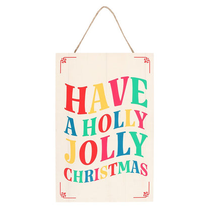 Hengende Skilt – Have a Holly Jolly Christmas