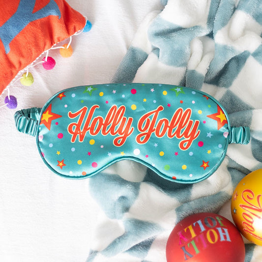 Holly Jolly – Sovemaske i sateng 🎄💤