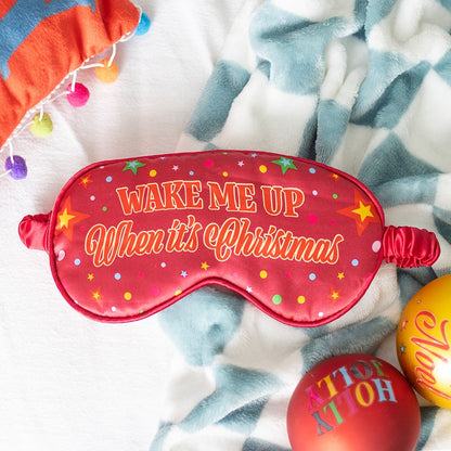 Wake Me Up When It’s Christmas – Sovemaske i sateng 🎅💤