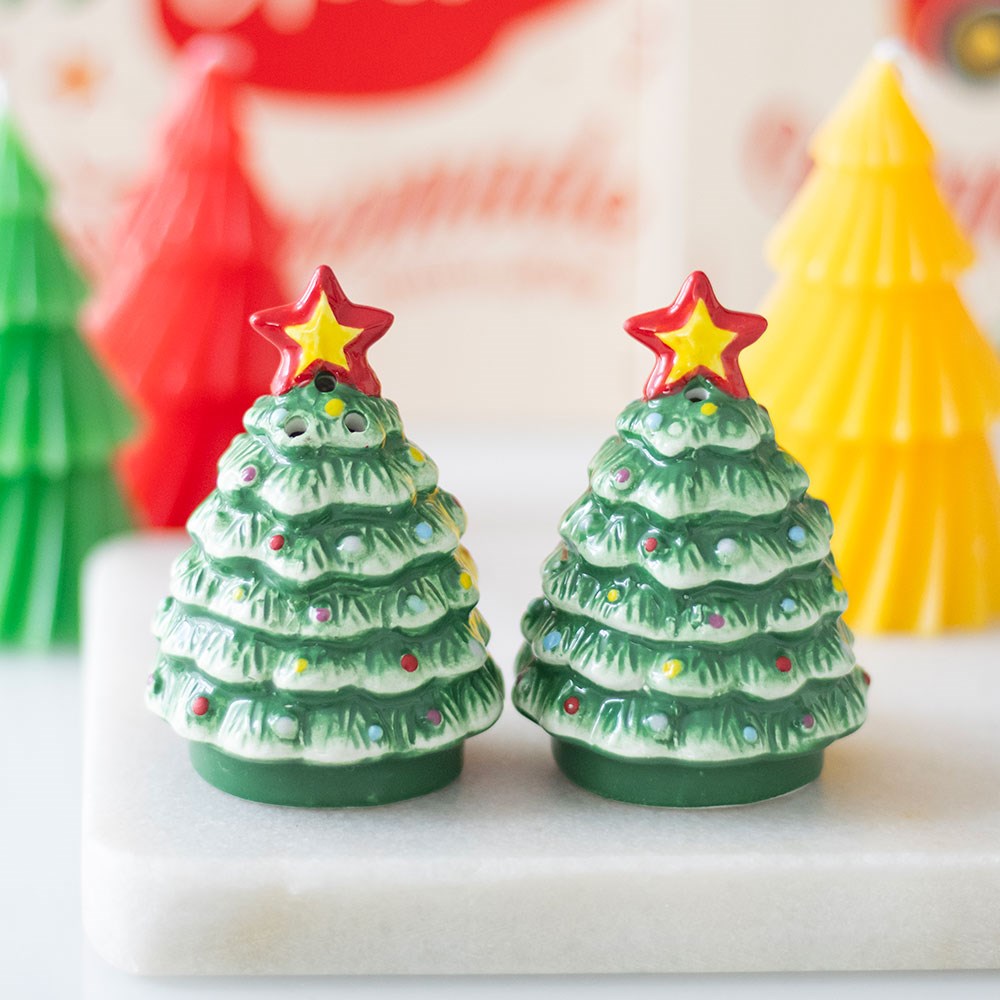 Nostalgic Christmas Trees – Salt- og pepperbøsser 🎄✨