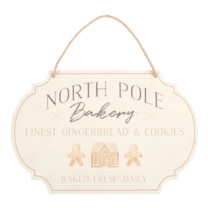 North Pole Bakery Hengende Skilt
