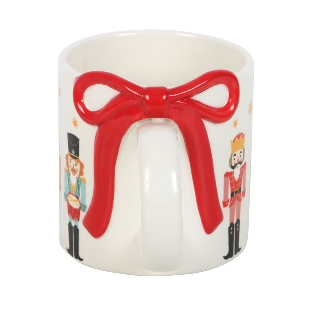 Nøtteknekker-krus med sløyfe 🎄☕