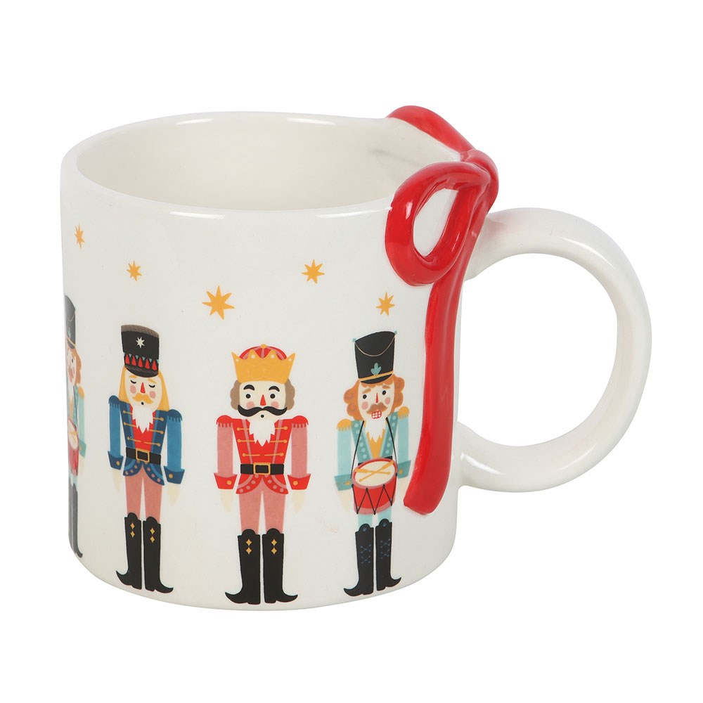 Nøtteknekker-krus med sløyfe 🎄☕