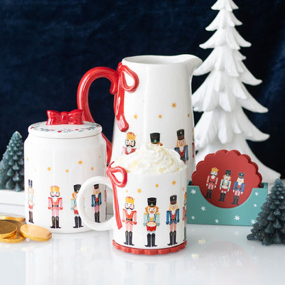 Nøtteknekker-krus med sløyfe 🎄☕