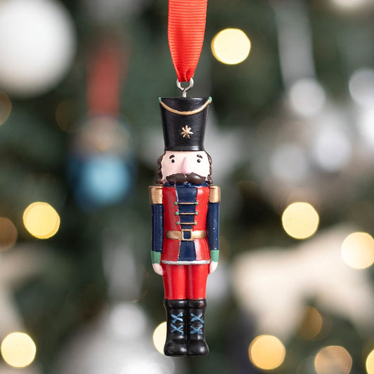 Nøtteknekker hengende ornament