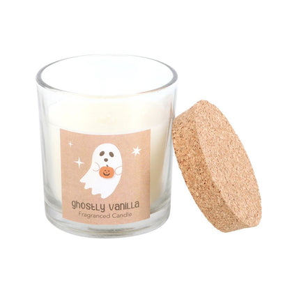 Ghostly Vanilla duftlys - på vei inn