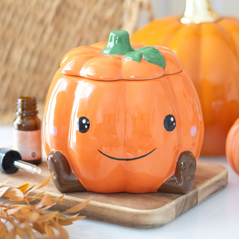 Cute Smiling Pumpkin Duftbrenner