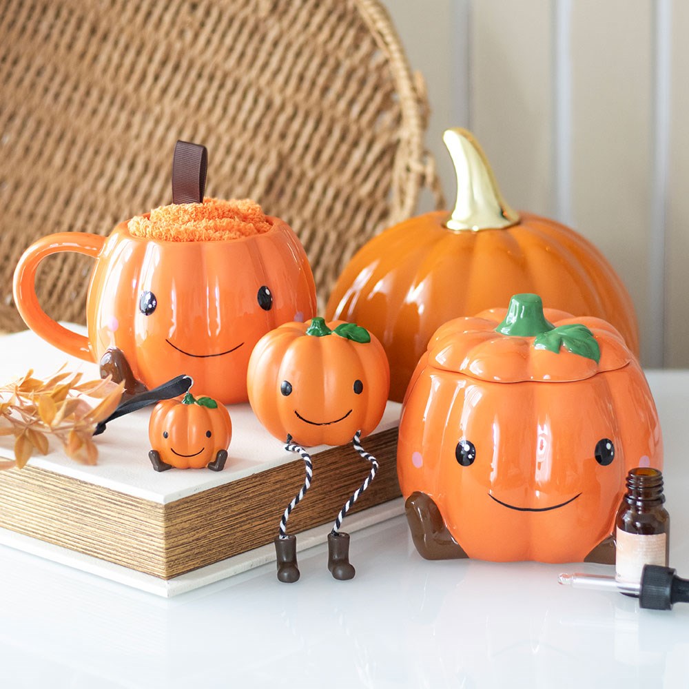 Cute Smiling Pumpkin Duftbrenner