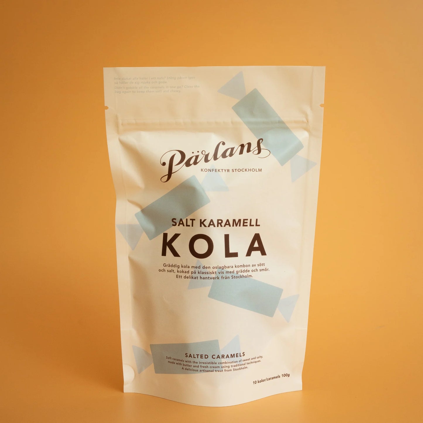Salte Karameller i pose