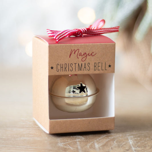 Magisk julebjelle i gaveeske