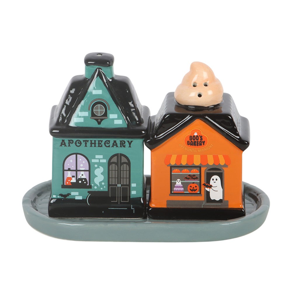 Spooky Street salt- og pepperbøsser