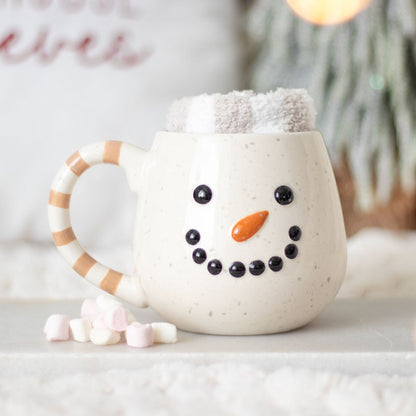 Snømann krus med sokker 🎄☕