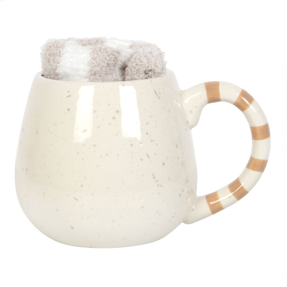 Snømann krus med sokker 🎄☕