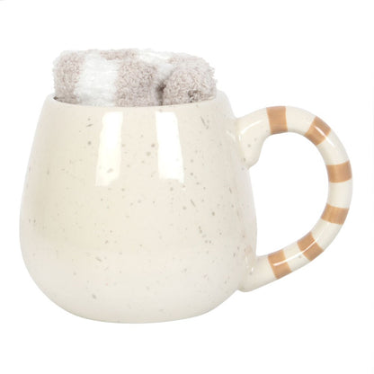 Snømann krus med sokker 🎄☕