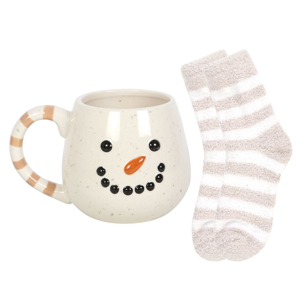 Snømann krus med sokker 🎄☕