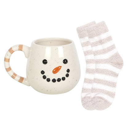 Snømann krus med sokker 🎄☕