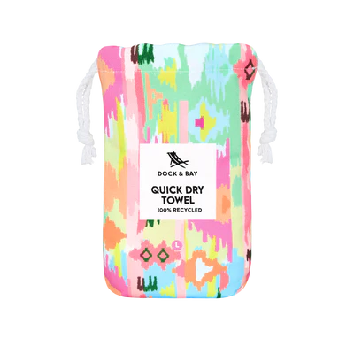 Dock &Bay Quick Dry Towel – Ibiza Glow