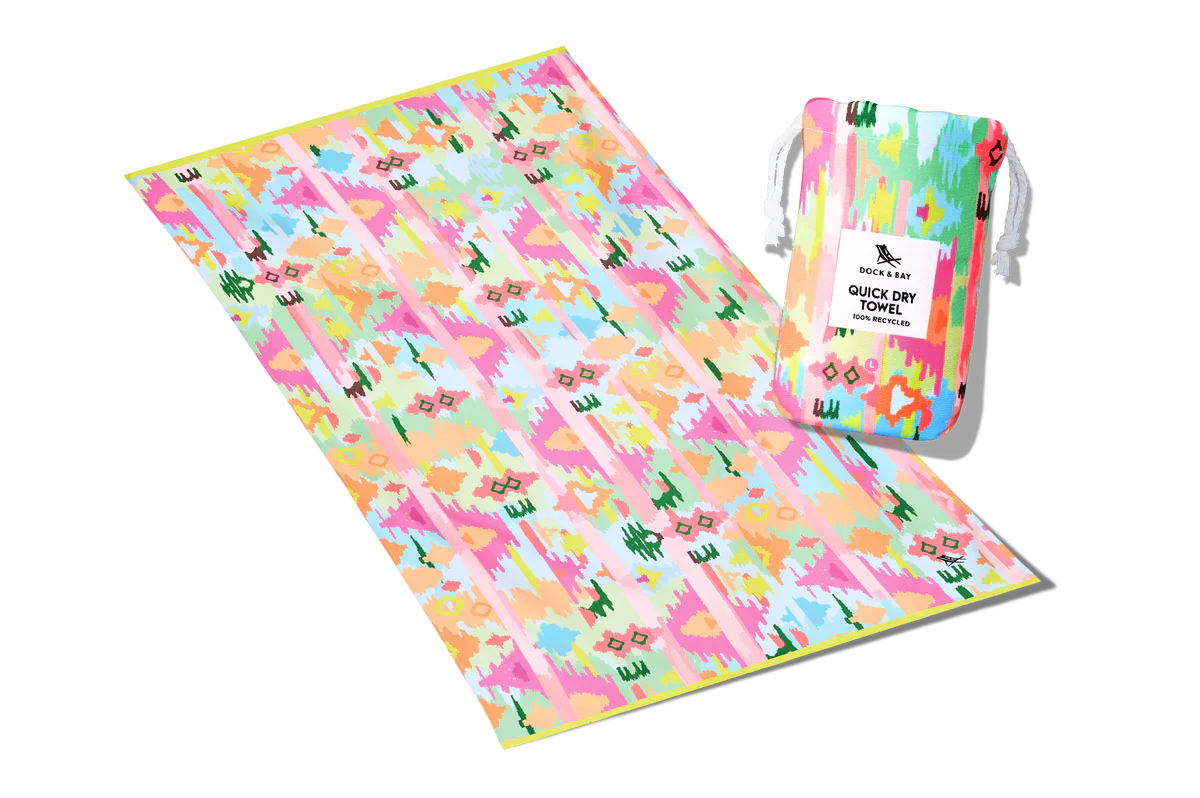 Dock &Bay Quick Dry Towel – Ibiza Glow