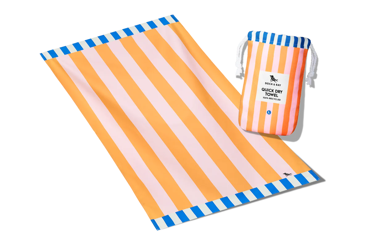 Dock&Bay Quick Dry Towel – Mellow Yellow