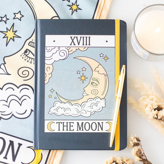 Notatbok – “The Moon” Tarot A5