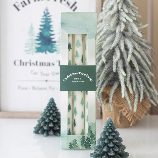 Sett med 3 Christmas Tree Farm – Stakelys