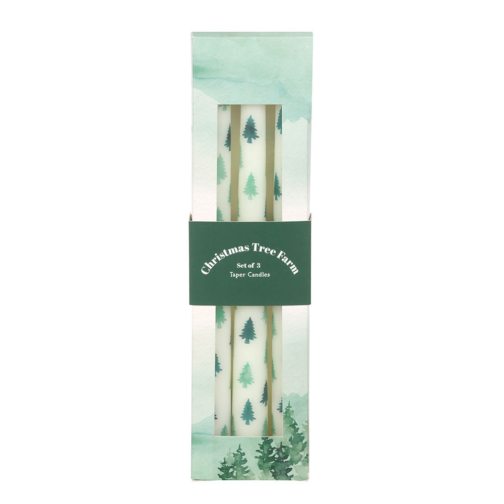 Sett med 3 Christmas Tree Farm – Stakelys