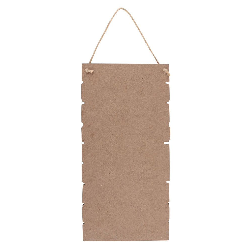 Winter Wonderland Checklist Hengende Skilt