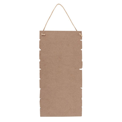 Winter Wonderland Checklist Hengende Skilt