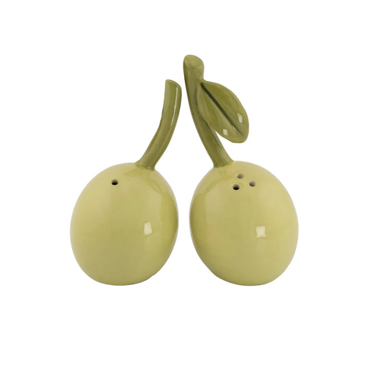 Oliven Salt og pepper sett