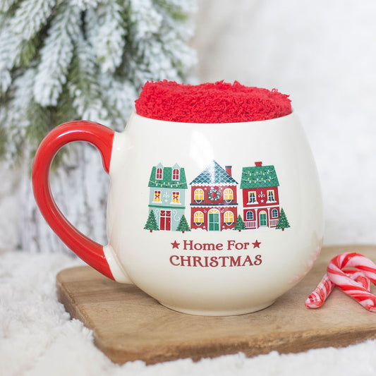 Home for Christmas – julekrus og sokker