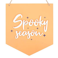 Spooky Season Pastel Halloween Skilt