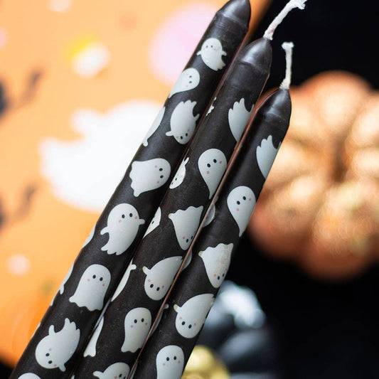 Set of 3 Halloween Ghost Print Lys