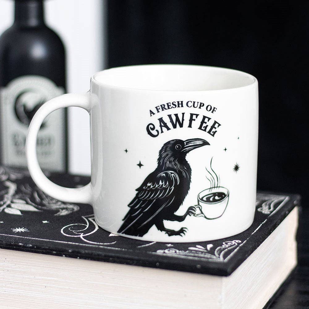 Fresh Cup of Cawfee Gothic Ravn Krus