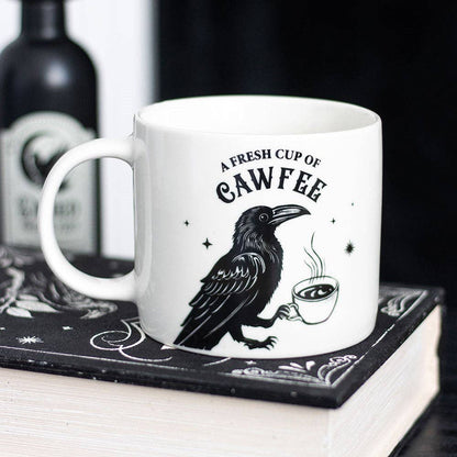 Fresh Cup of Cawfee Gothic Ravn Krus