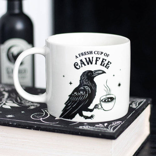 Fresh Cup of Cawfee Gothic Ravn Krus