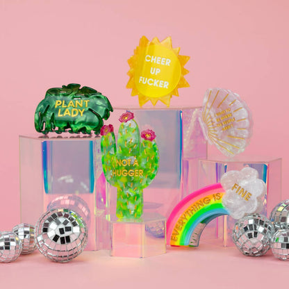 Everything Is Fine – Hårklype med regnbue