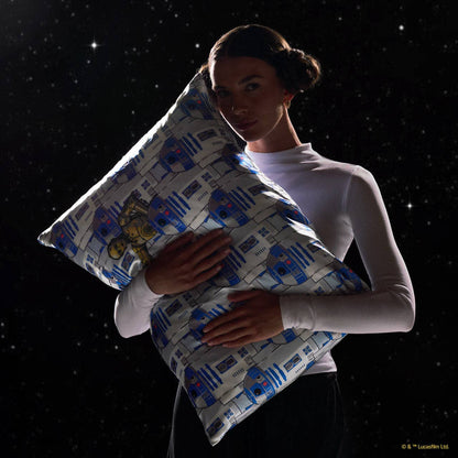 Star Wars x Kitsch – satengputetrekk med R2-D2 og C-3PO