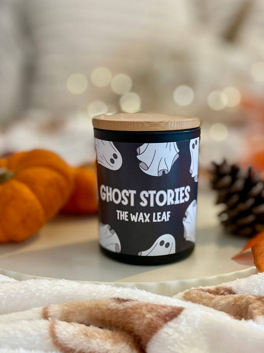 Ghost Stories Cotton Candy Scented Wooden Wick Candle
